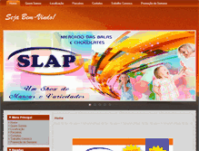 Tablet Screenshot of comercialslap.com.br